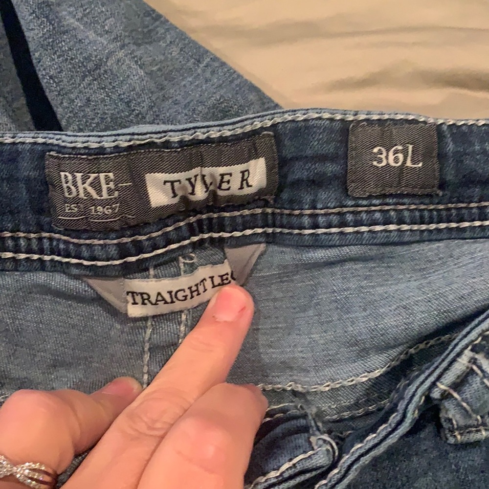 BKE JEANS with light stretch denim.